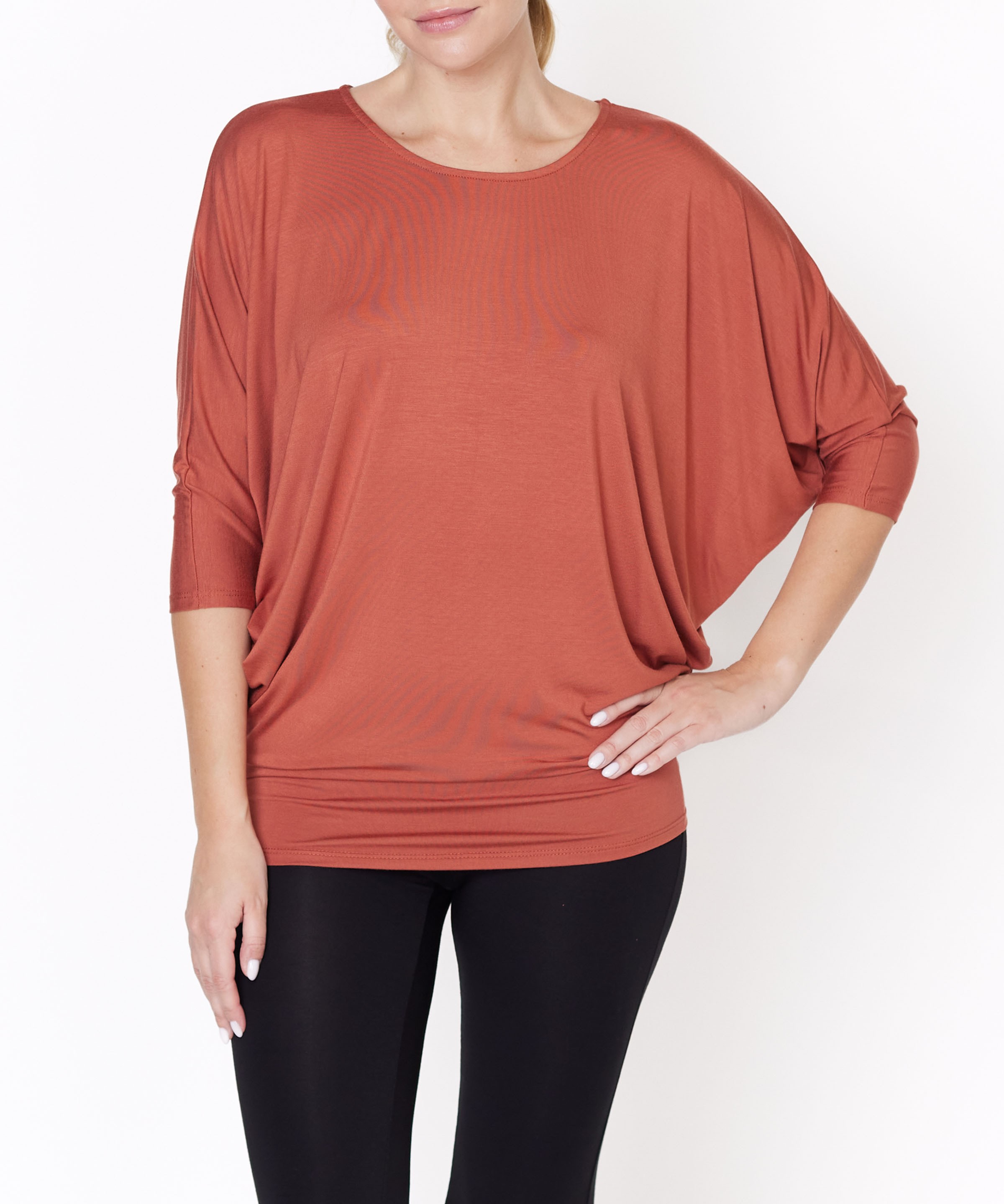 BAMBOO SIDE DRAPE DOLMAN 